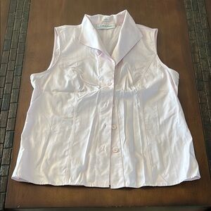 Calvin Klein Light Pink Sleeveless Blouse